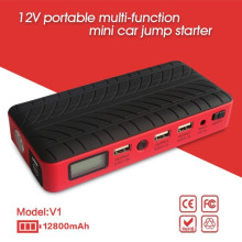 12800mAh wiederaufladbare Autobatterie beweglicher Sprungstarter